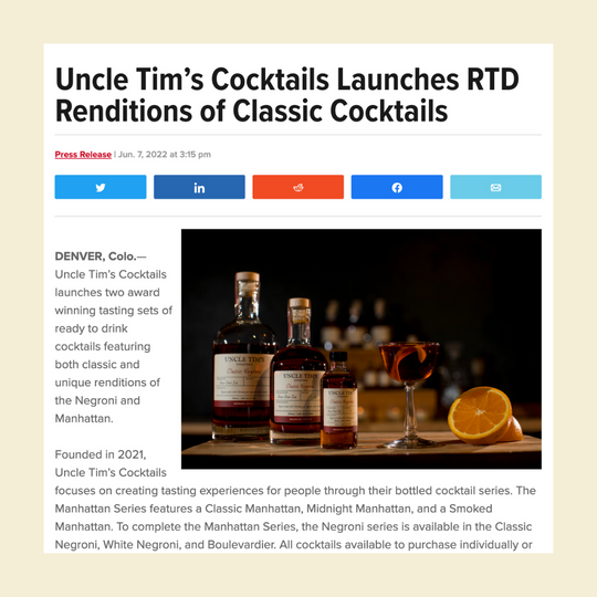 BevNet: Launch Article