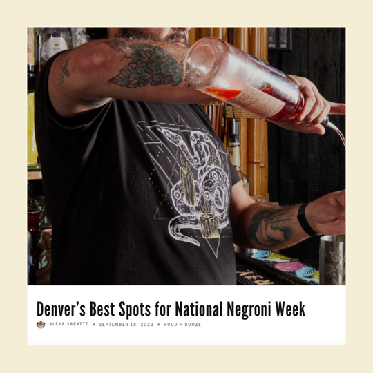 303 Magazine: Negroni Week Mention
