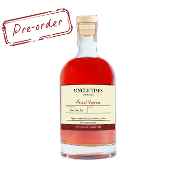 Barrel-Aged Mezcal Negroni